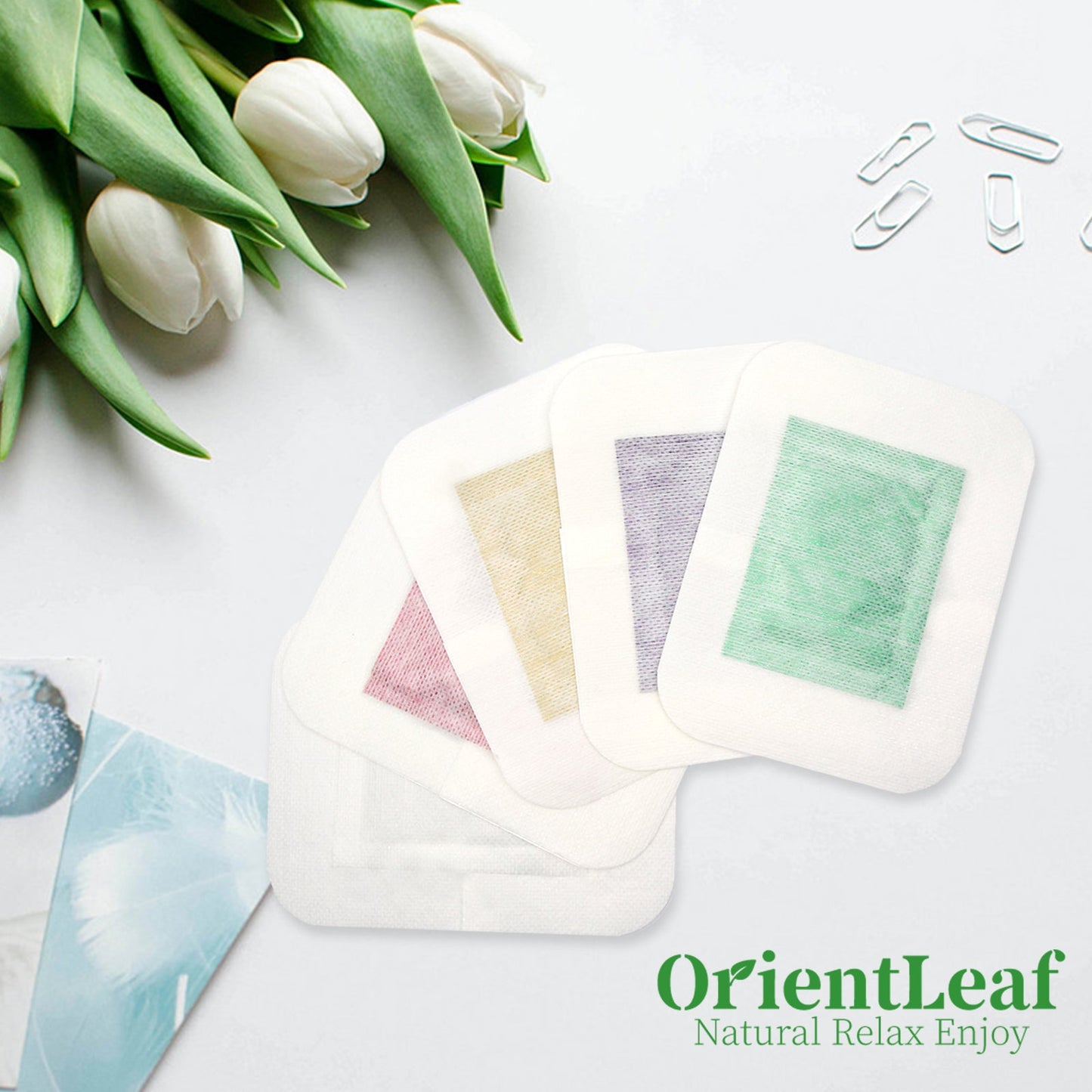 Herbal Sleep Foot Pads – 30-Pack / 5 Calming Blends